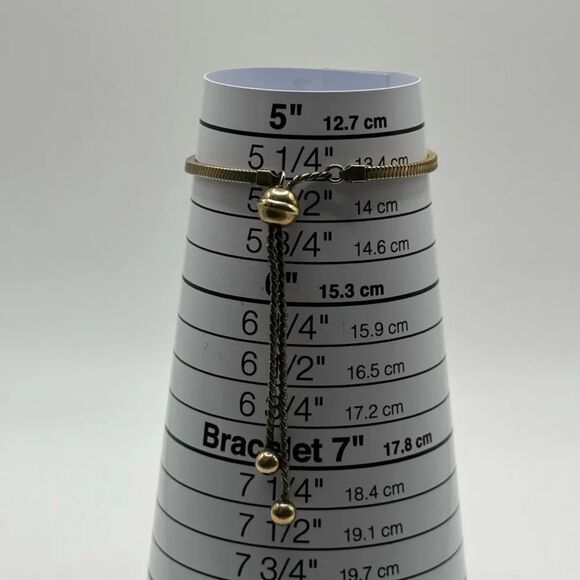 Vintage Timex Circle Dial Gold Tone Automatic Watch Rope Bracelet main image 5